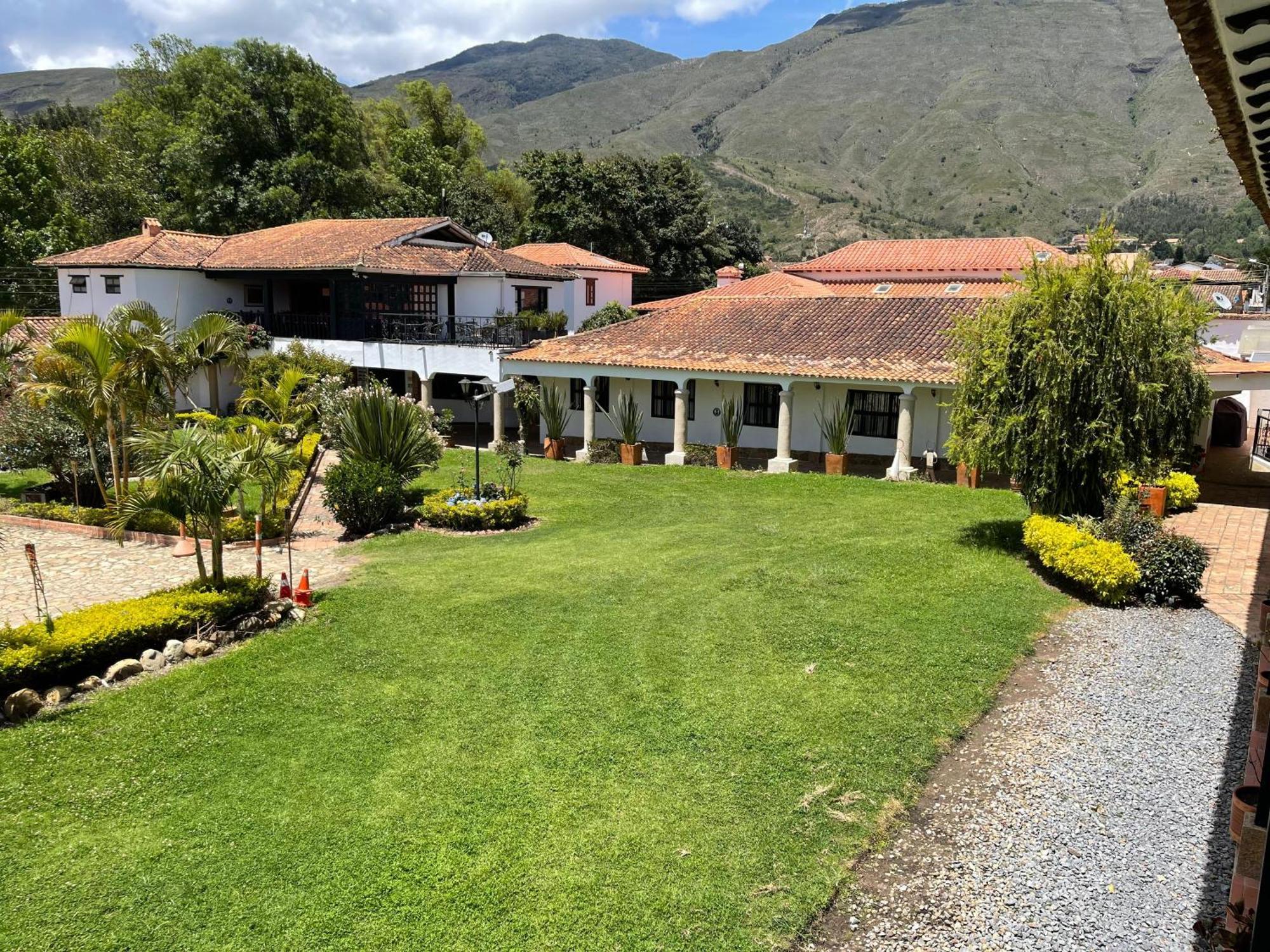 Hotel Andres Venero Villa de Leyva Dış mekan fotoğraf